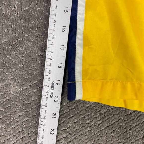 Vintage Nautica Swim Trunks Shorts Men's XL Sailing Sail Boat Yellow Mesh Lined - Picture 12 of 13